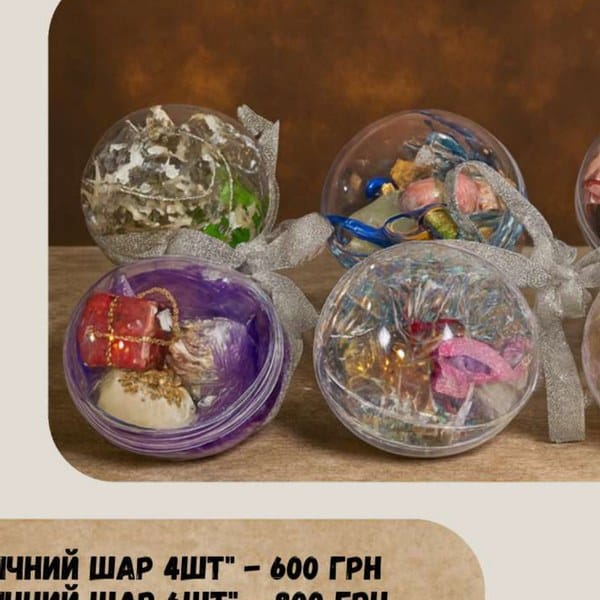 Набор «Новогодний шар» 4 шт. — Chokodel